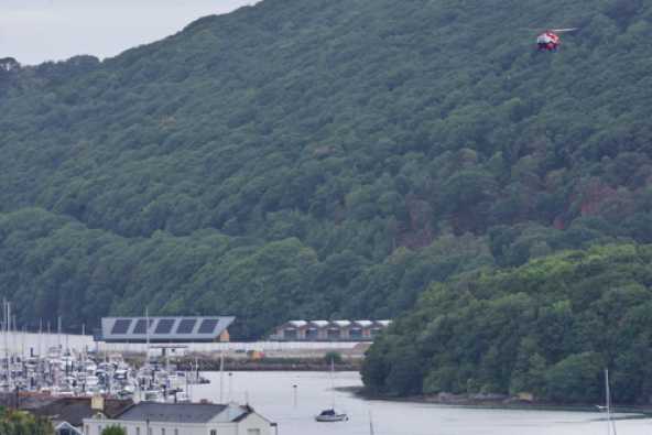 18 July 2023 - 09:20:05
As it was in this case.....the helicopter approached Coronation Park from the east side of the river.
---------------
Devon Air Ambulance G-DAAS in Dartmouth